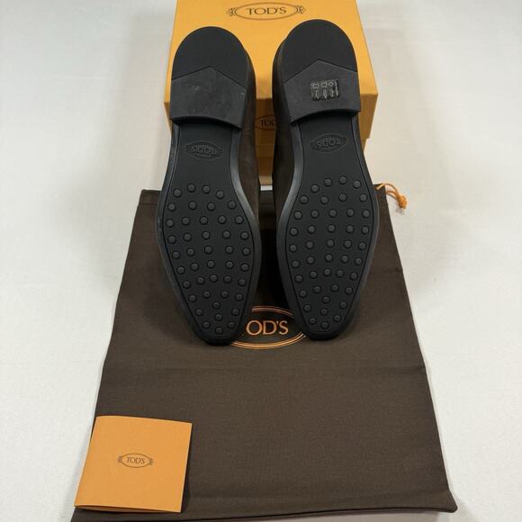 Tod’s MOCASSINO GOMMA LEGGERA Penny Loafer Size 7.5UK/9US New In Box MSRP $825 main image 5